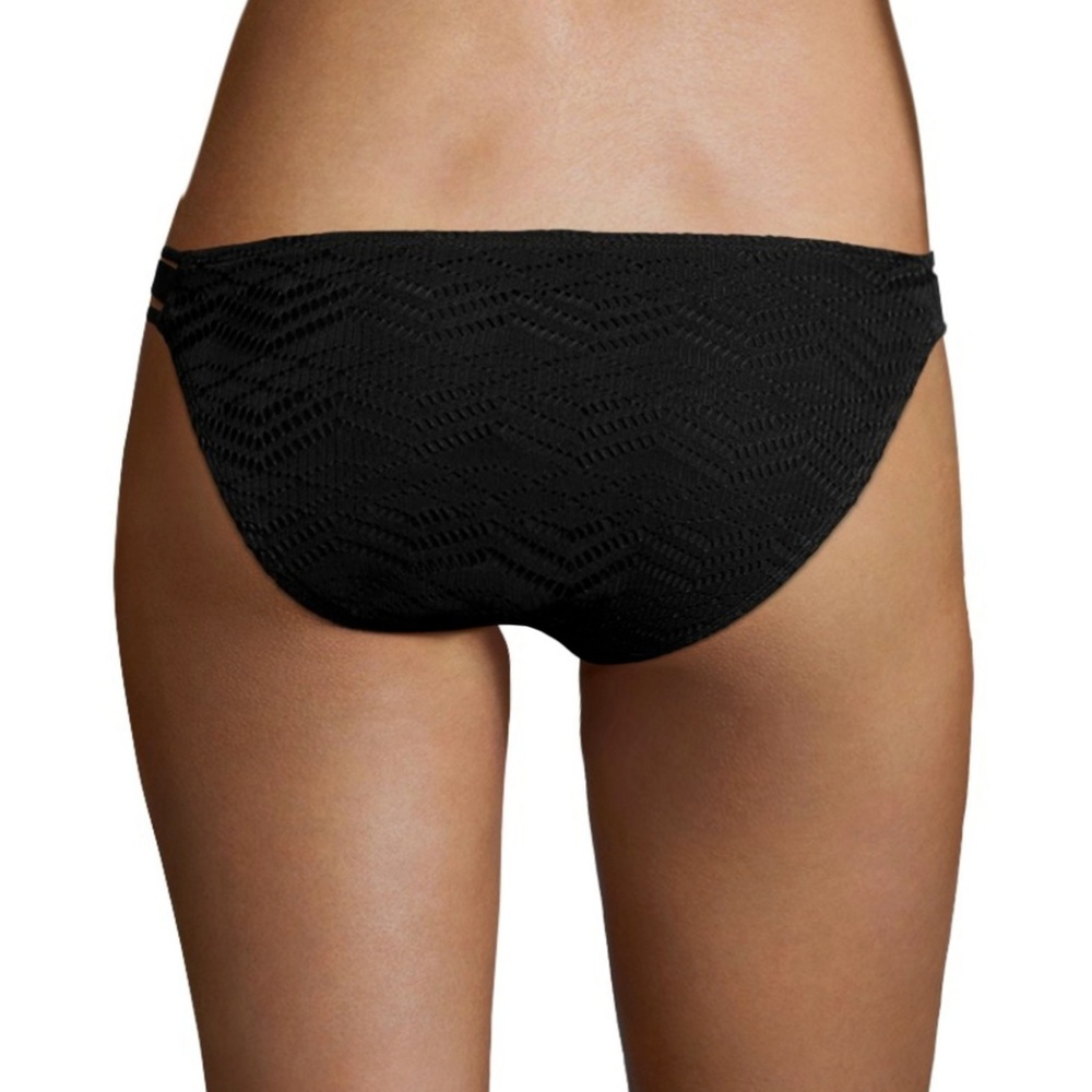 Arizona  Art Deco Black Crochet Hipster Bottoms - Picture 2 of 2